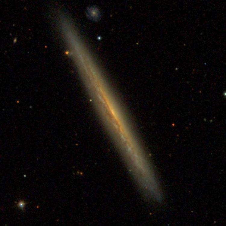 SDSS image of spiral galaxy NGC 3501