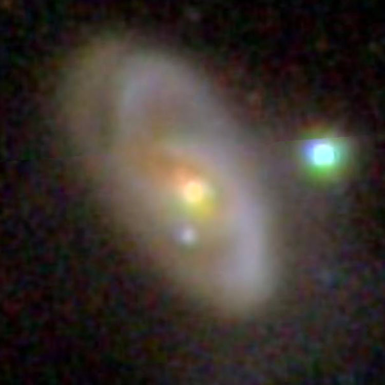 SDSS image of spiral galaxy NGC 354