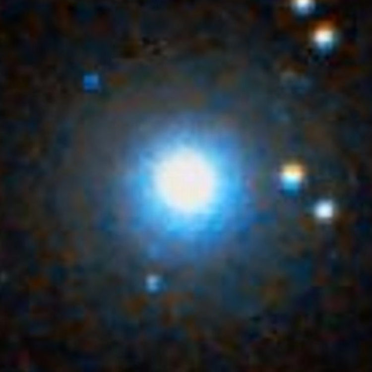 DSS image of elliptical galaxy NGC 3606