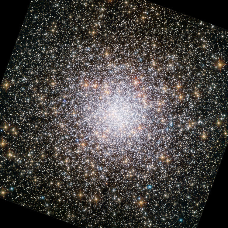 HST image of core of globular cluster NGC 362