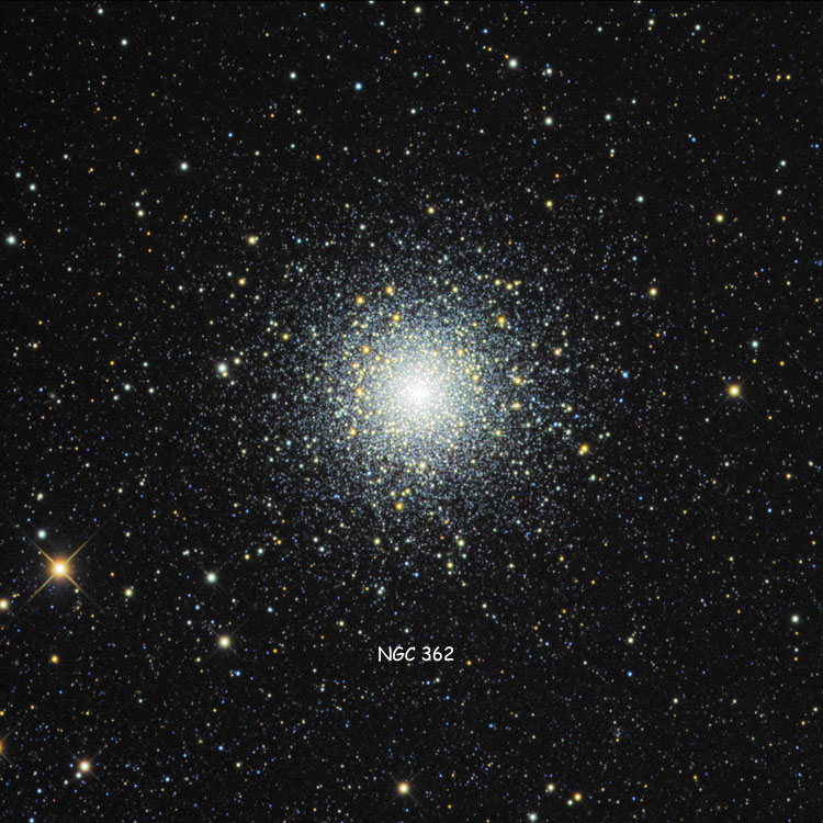Observatorio Antilhue image of region near globular cluster NGC 362