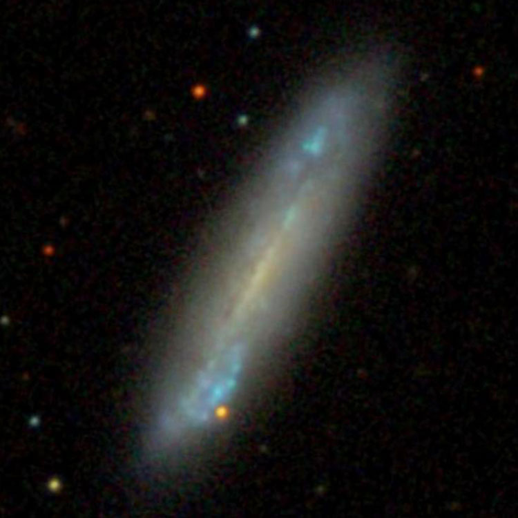 SDSS image of spiral galaxy NGC 3669
