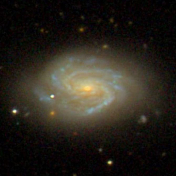 SDSS image of spiral galaxy NGC 3689