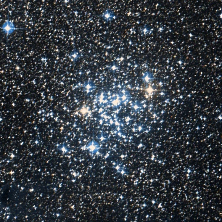 DSS image of region near open cluster NGC 3766