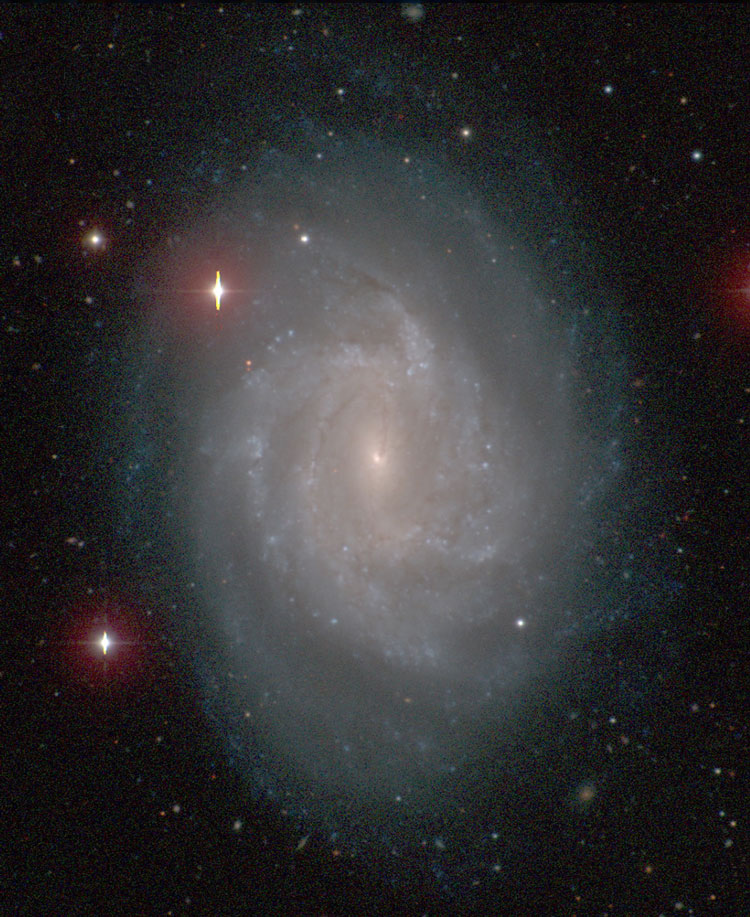 Carnegie-Irvine Galaxy Survey image of spiral galaxy NGC 3887