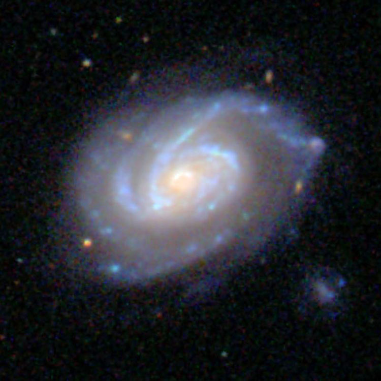 SDSS image of NGC 3888