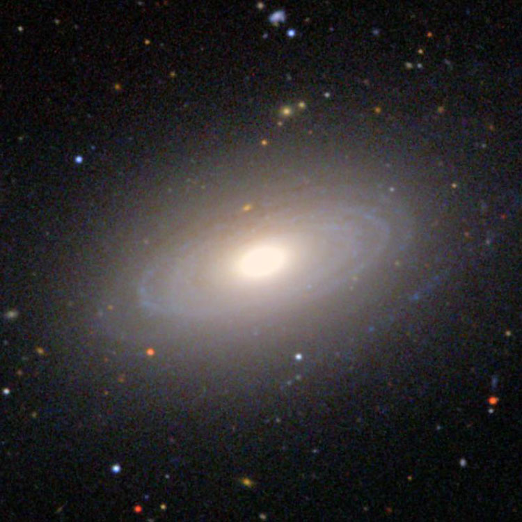 SDSS image of NGC 3898