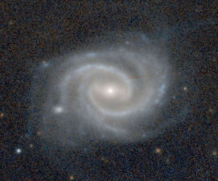PanSTARRS image of spiral galaxy NGC 3905