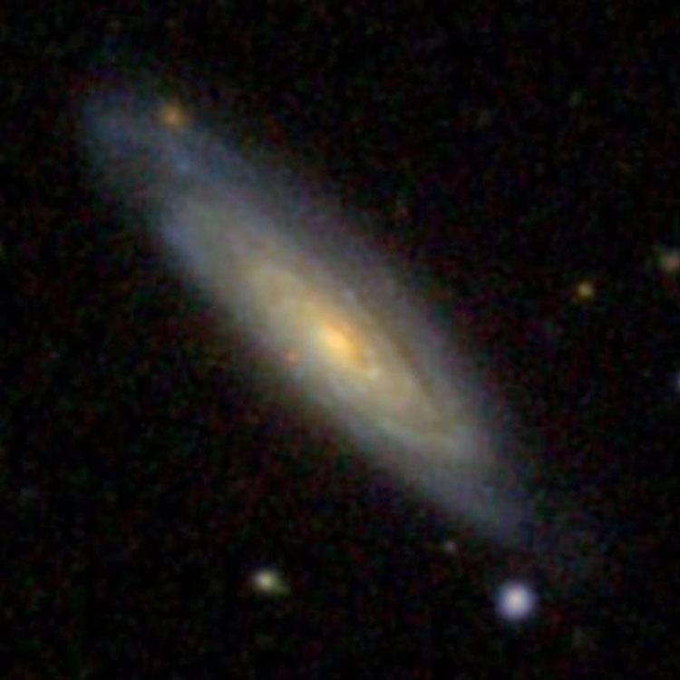 SDSS image of spiral galaxy NGC 3916