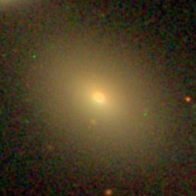 SDSS image of lenticular galaxy NGC 392