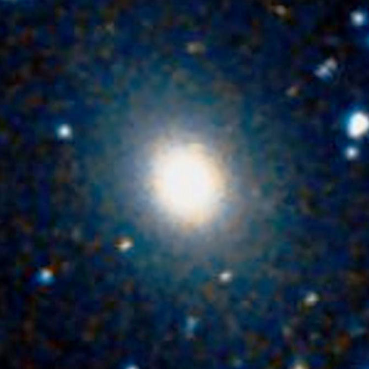 DSS image of lenticular galaxy NGC 393