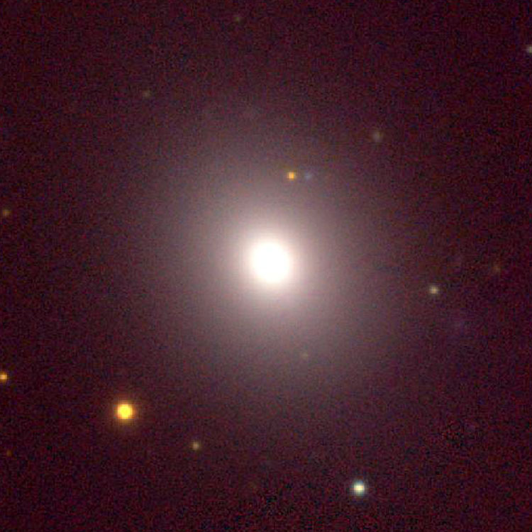 PanSTARRS image of the nucleus of lenticular galaxy NGC 393