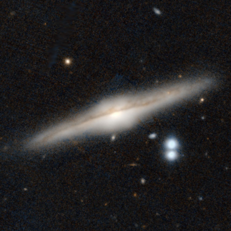 PanSTARRS image of spiral galaxy NGC 3986, which is usually referred to as NGC 3966