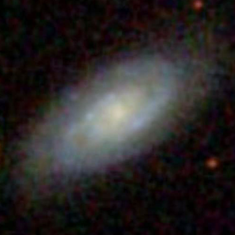 SDSS image of spiral galaxy NGC 3989