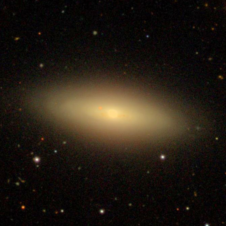 SDSS image of lenticular galaxy NGC 4036