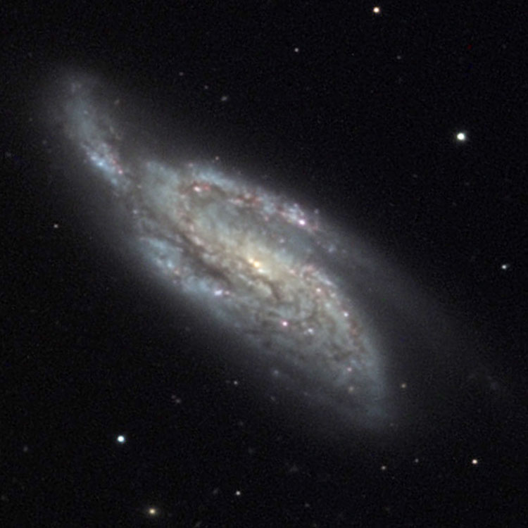 NOAO image of spiral galaxy NGC 4088, also known as Arp 18