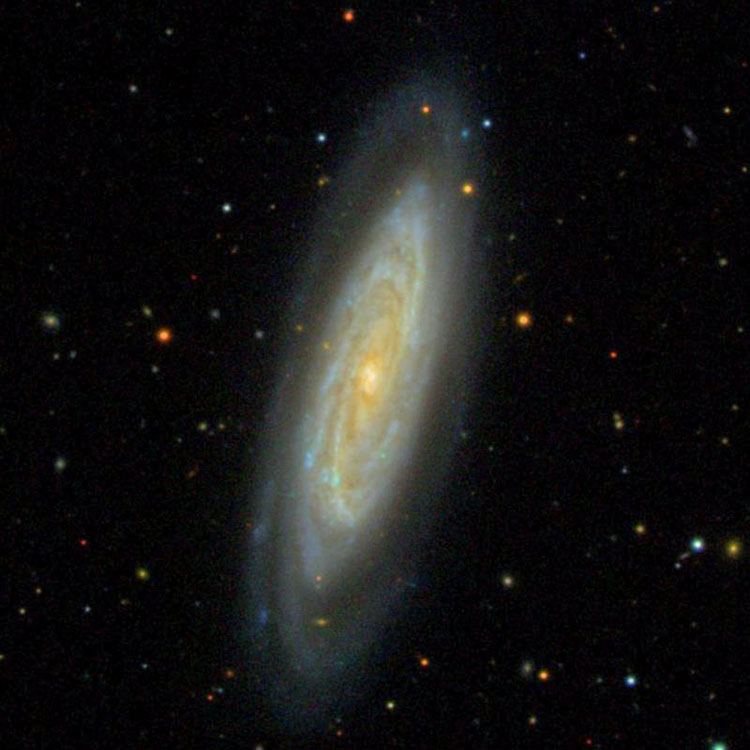 SDSS image of NGC 4100