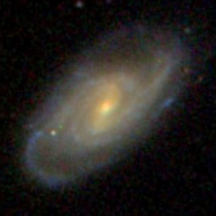 SDSS image of spiral galaxy NGC 4110
