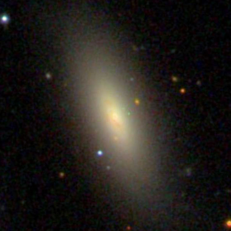 SDSS image of lenticular galaxy NGC 4117