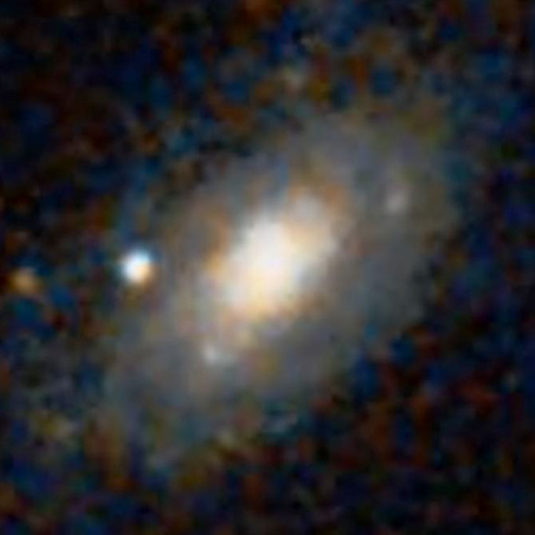 DSS image of spiral galaxy NGC 4127
