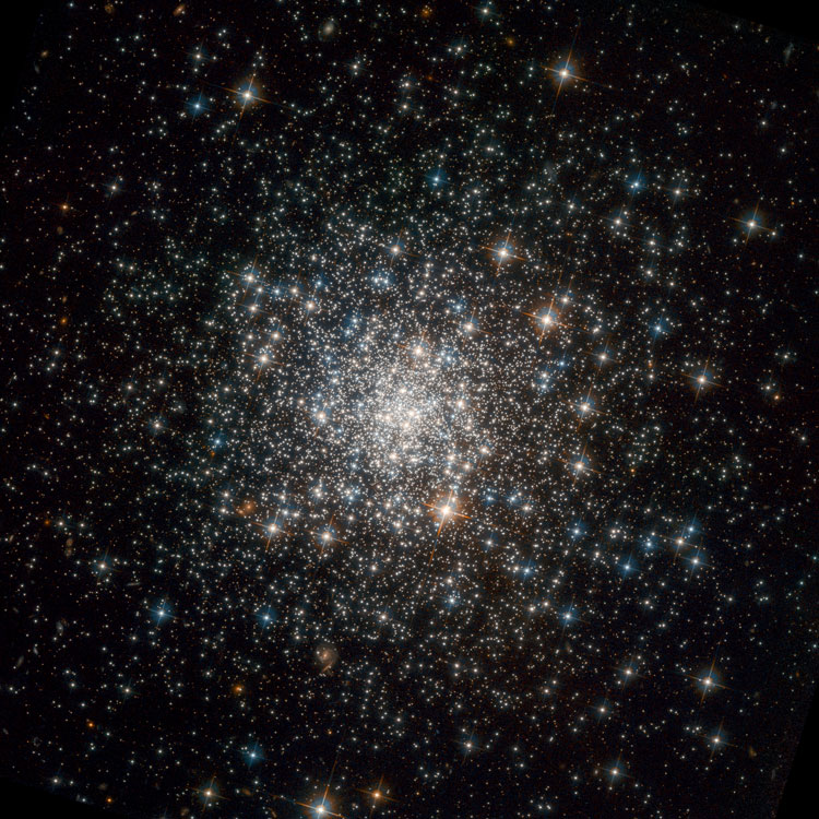 HST image of central portion of globular cluster NGC 4147