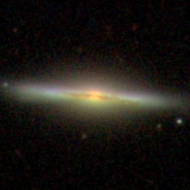 SDSS image of spiral galaxy NGC 4149