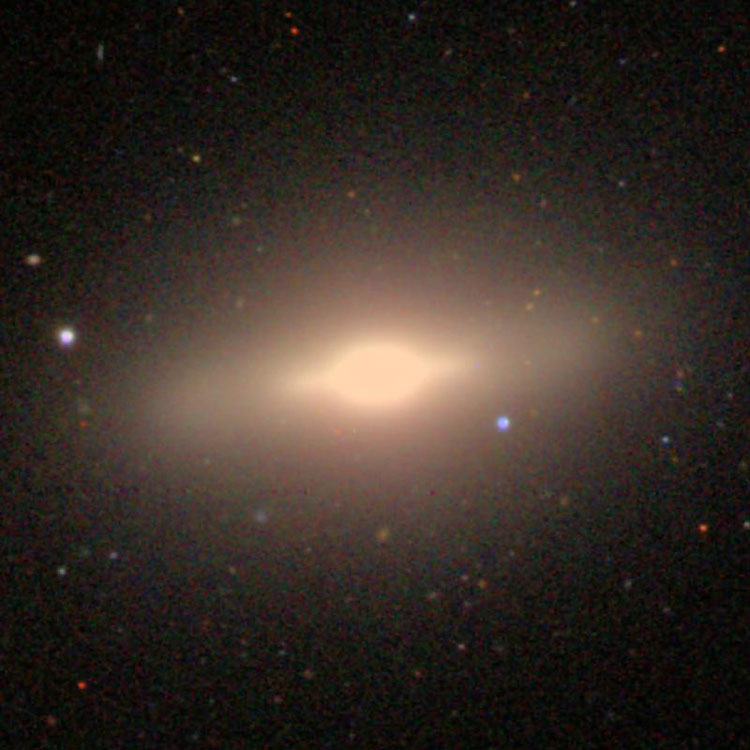 SDSS image of lenticular galaxy NGC 4251