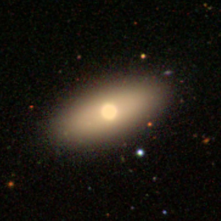 SDSS image of lenticular galaxy NGC 4255