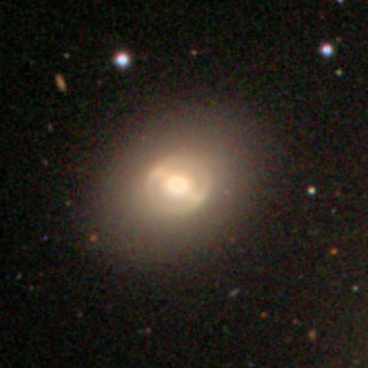SDSS image of lenticular galaxy NGC 4264