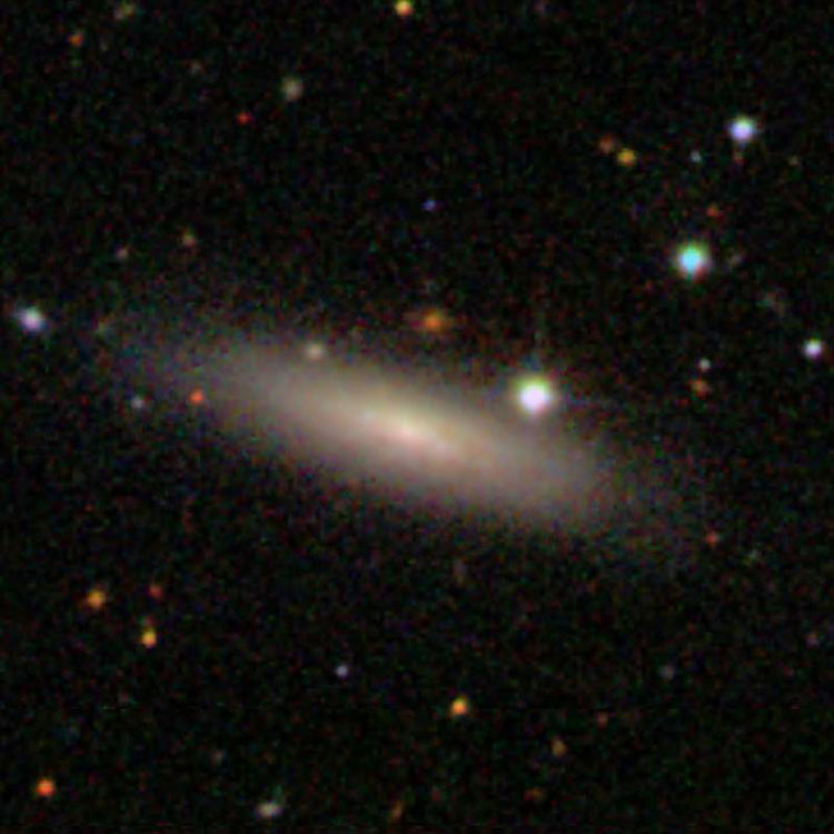 SDSS image of spiral galaxy NGC 4287