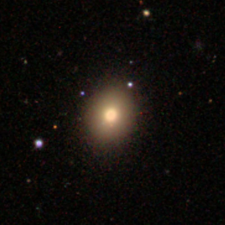 SDSS image of lenticular galaxy NGC 4295