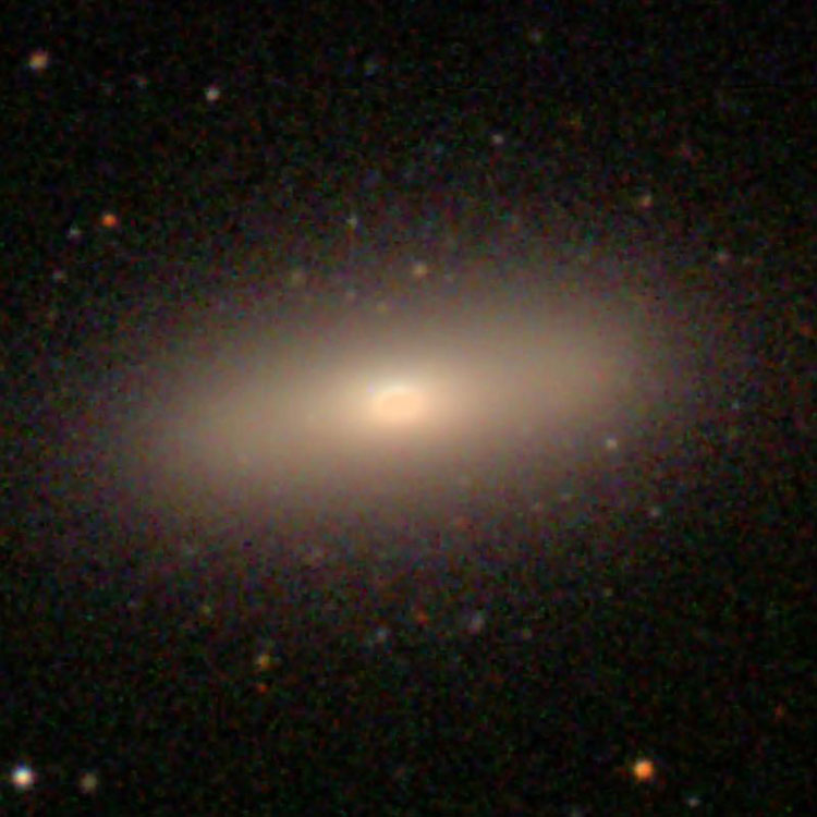 SDSS image of lenticular galaxy NGC 4352