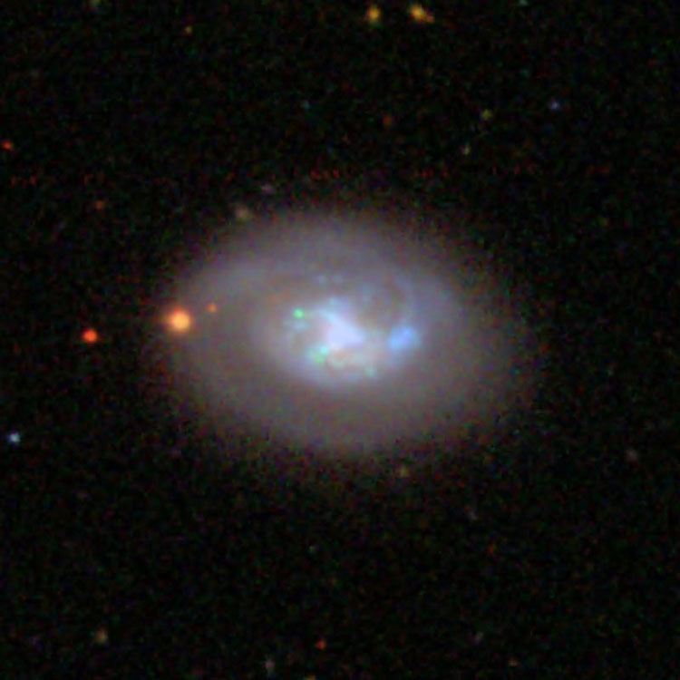 SDSS image of spiral galaxy NGC 4384