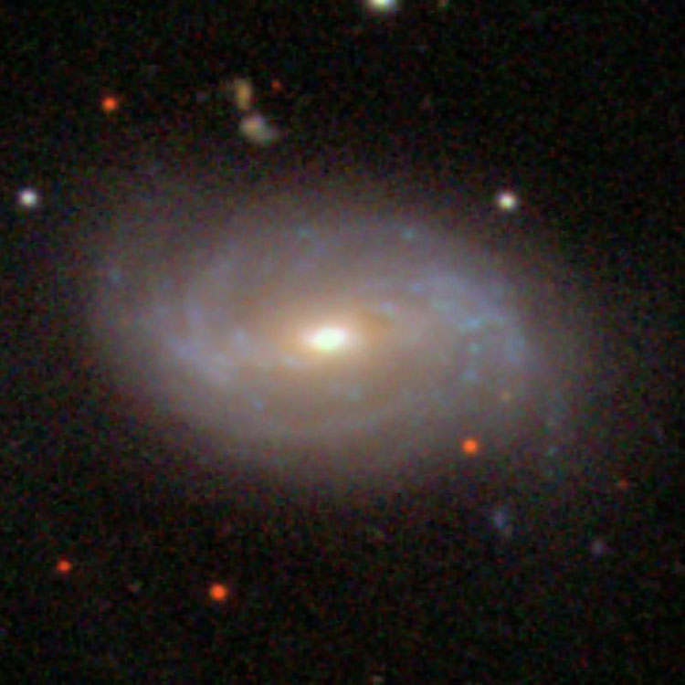 SDSS image of spiral galaxy NGC 4385