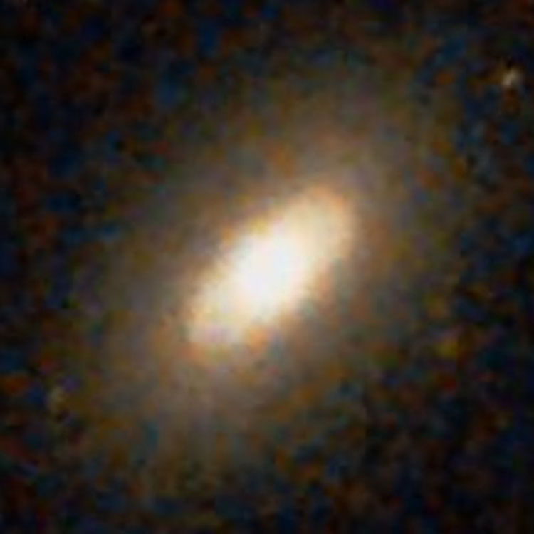 DSS image of lenticular galaxy NGC 4386