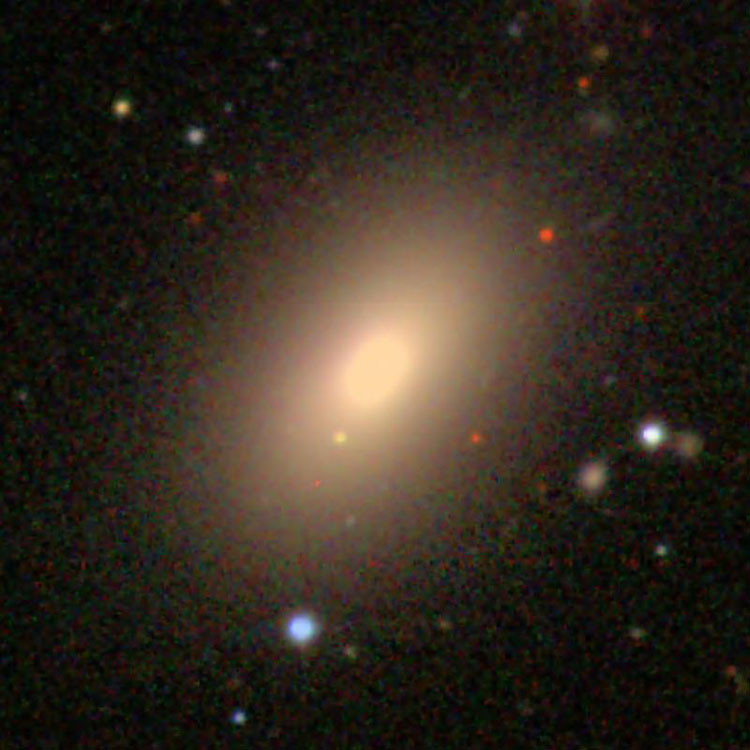 SDSS image of elliptical galaxy NGC 4387