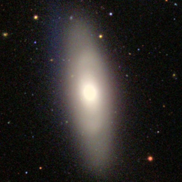 SDSS image of lenticular galaxy NGC 4461