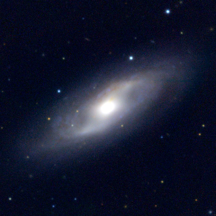 PanSTARRS image of spiral galaxy NGC 4462