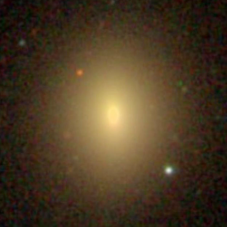 SDSS image of elliptical galaxy NGC 4464