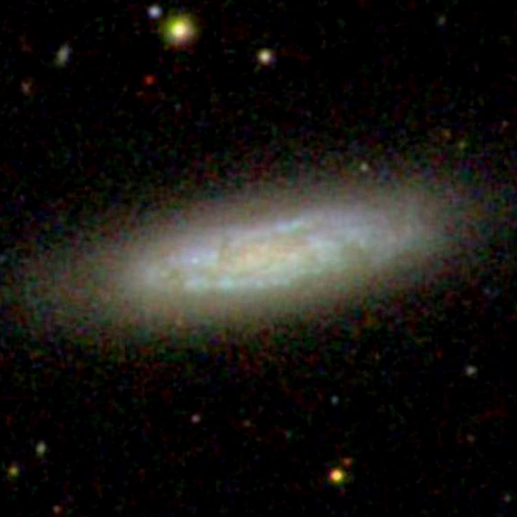SDSS image of spiral galaxy NGC 4466