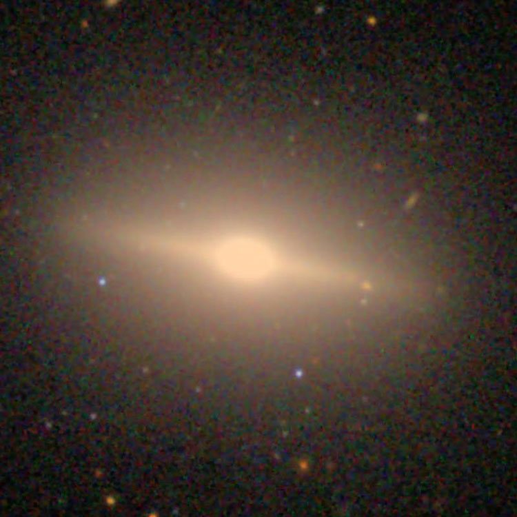 SDSS image of lenticular galaxy NGC 4474
