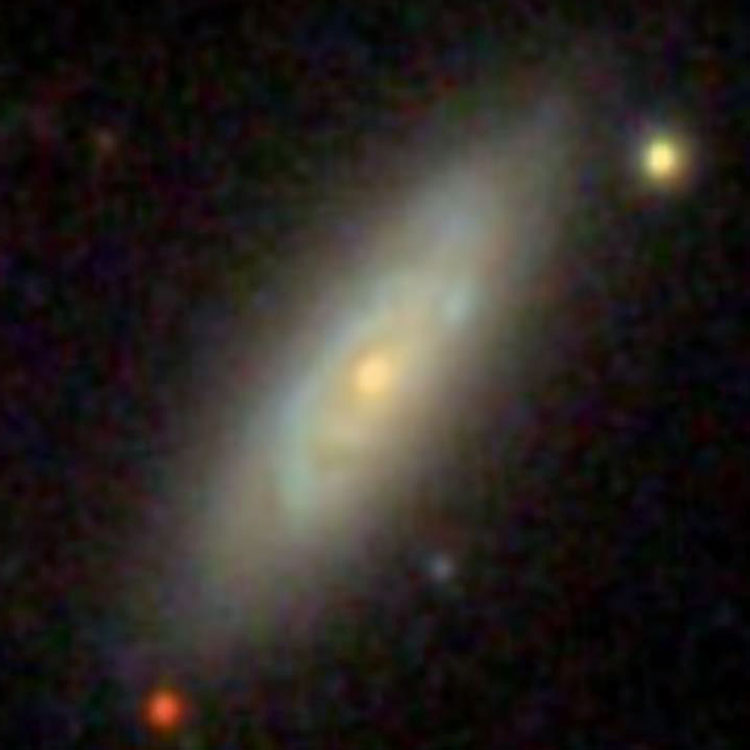 SDSS image of spiral galaxy NGC 4481