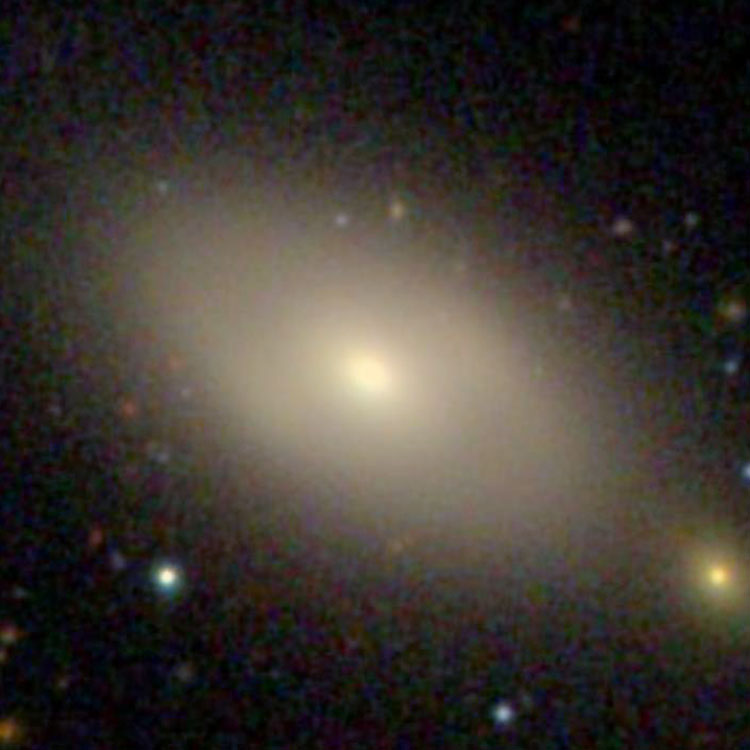 SDSS image of lenticular galaxy NGC 4483