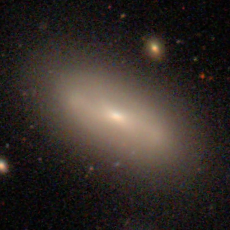 SDSS image of lenticular galaxy NGC 4497