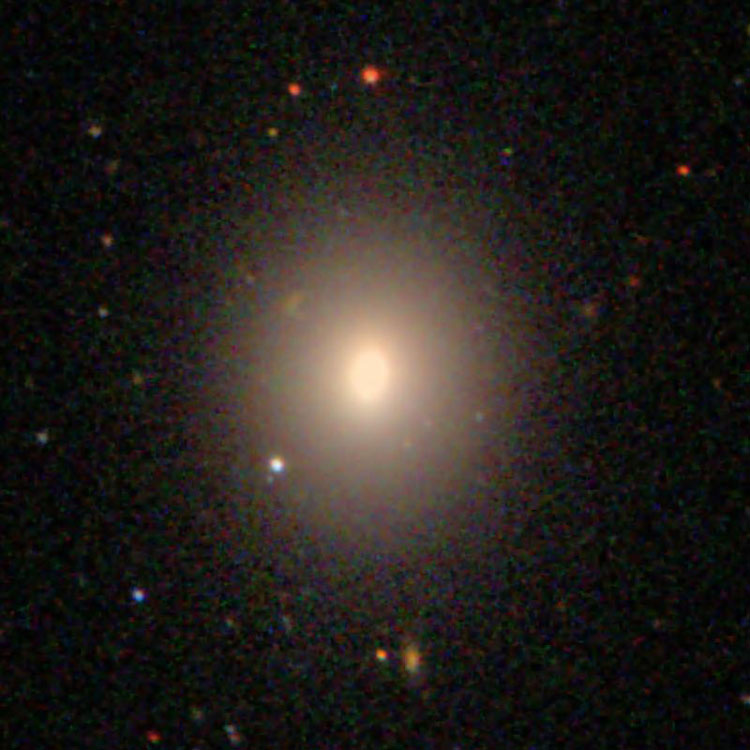 SDSS image of lenticular galaxy NGC 4515