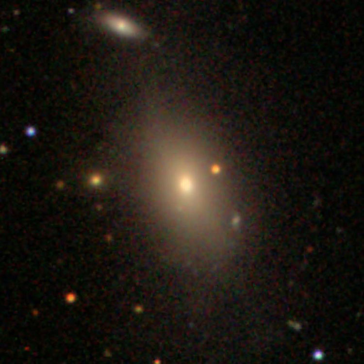 SDSS image of lenticular galaxy NGC 4542