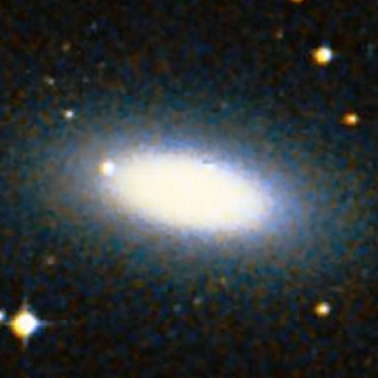 DSS image of lenticular galaxy NGC 4546