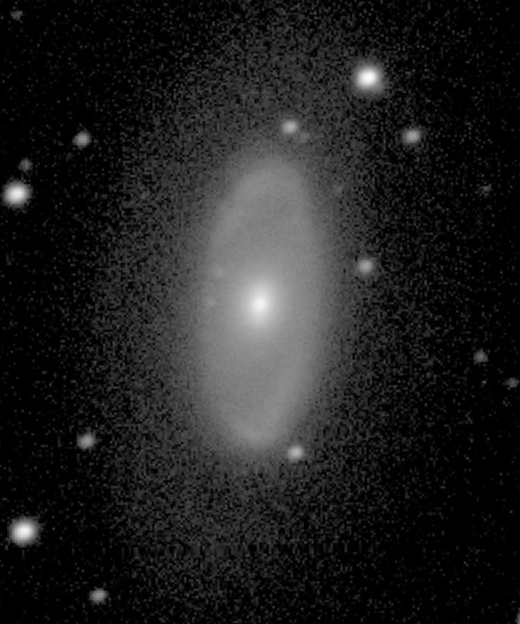 CTIO/deVaucouleurs Atlas image of lenticular galaxy NGC 4553