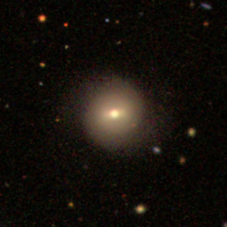 SDSS image of lenticular galaxy NGC 4558, which is often misidentified as NGC 4557