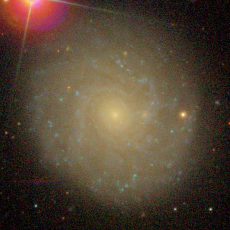 SDSS image of spiral galaxy NGC 4571